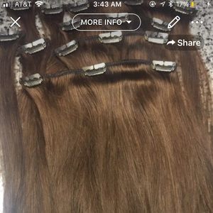 Human hair extensions